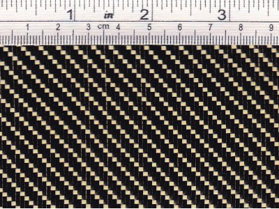 Carbon aramid fabric CK225Τ