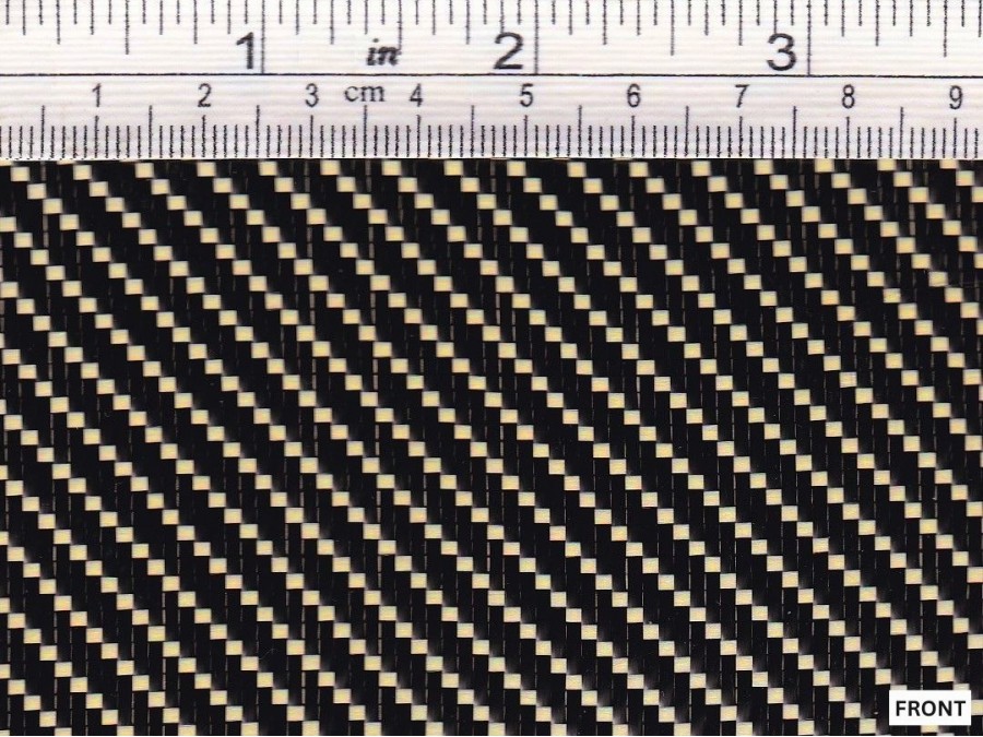 Carbon aramid fabric CK225Τ Hybrid fabrics